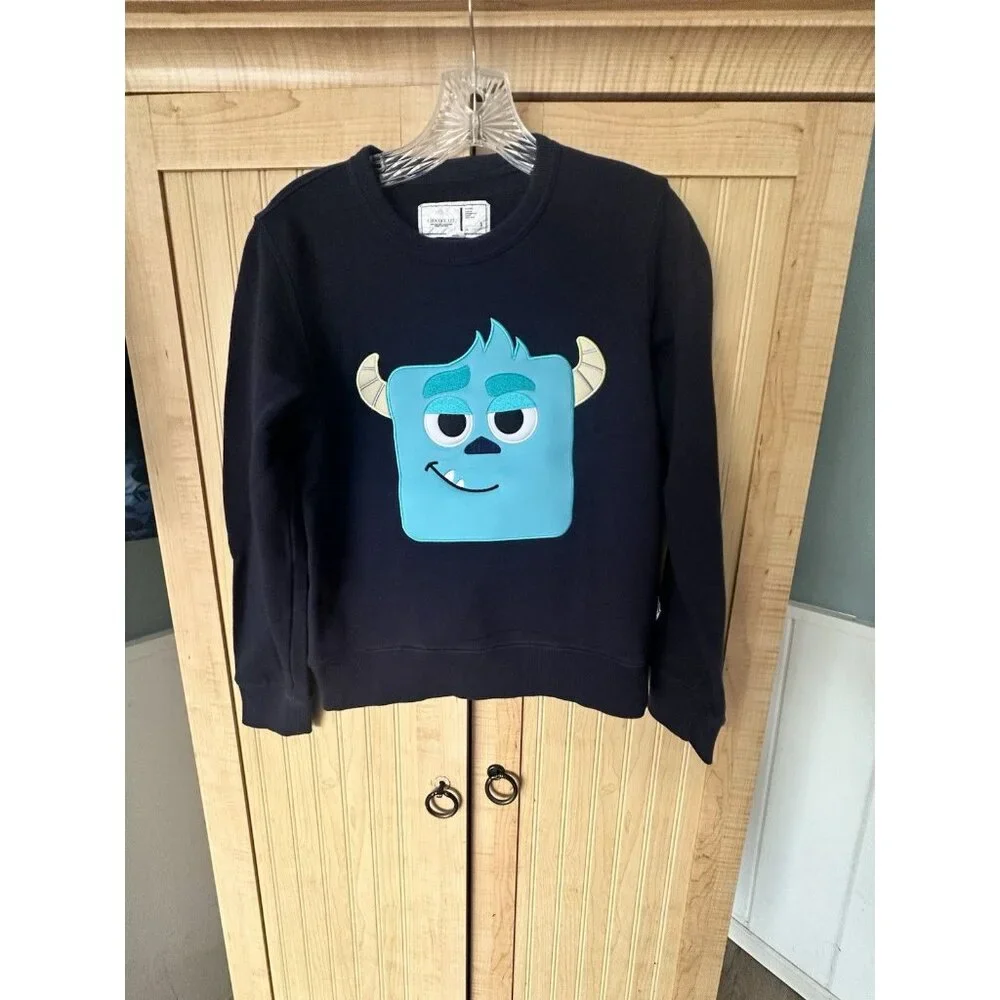 CHOCOOLATE X Disney Pixar Monster’s Inc. Sully Sweatshirt Sweater Crewneck SMALL - Picture 5 of 5